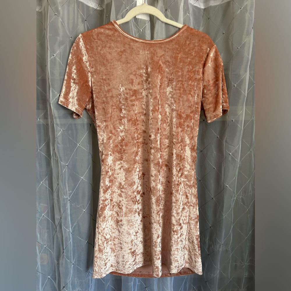 Pink Velvet dress
